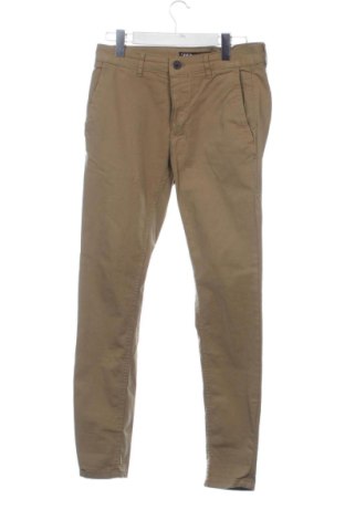 Pantaloni raiați de bărbați Zara, Mărime M, Culoare Bej, Preț 52,49 Lei, #137509785
