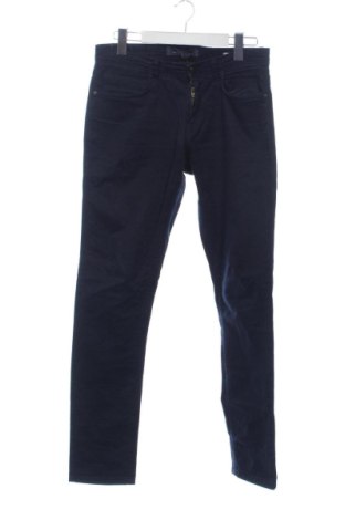 Pantaloni raiați de bărbați Zara, Mărime M, Culoare Albastru, Preț 52,49 Lei, #137509802