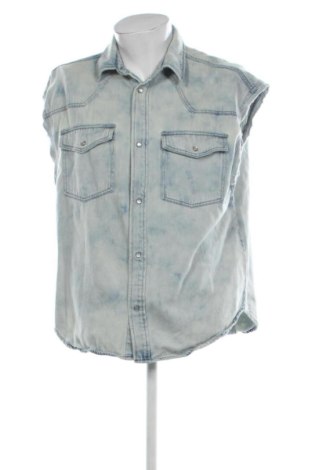 Vestă de bărbați Zara, Mărime M, Culoare Albastru, Preț 82,30 Lei, #137557626