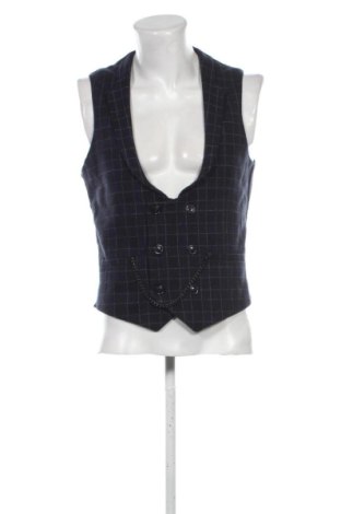 Мъжки елек Zara, Размер M, Цвят Син, Цена 15,62 €, #137588865