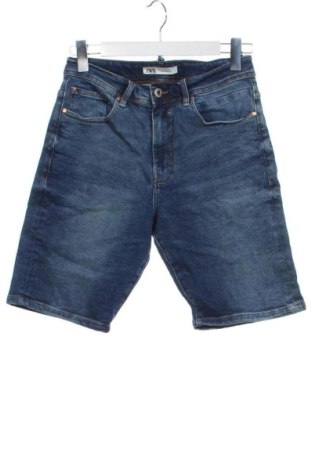 Мъжки къс панталон Zara, Размер S, Цвят Син, Цена 13,29 €, #137576931