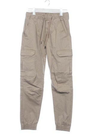 Pantaloni de bărbați Pull&Bear, Mărime XS, Culoare Bej, Preț 78,74 Lei, #137518052