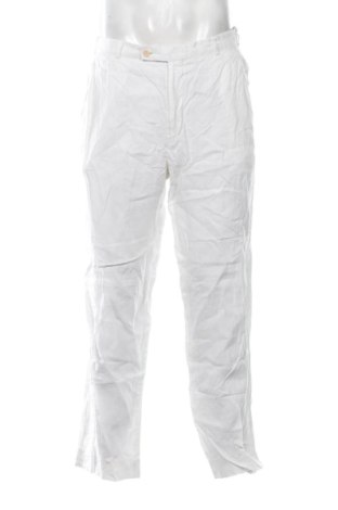 Pantaloni de bărbați Zegna, Mărime M, Culoare Alb, Preț 267,70 Lei, #137528993