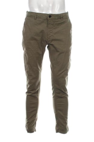 Мъжки панталон Zara, Размер L, Цвят Зелен, Цена 14,00 €, #137593172