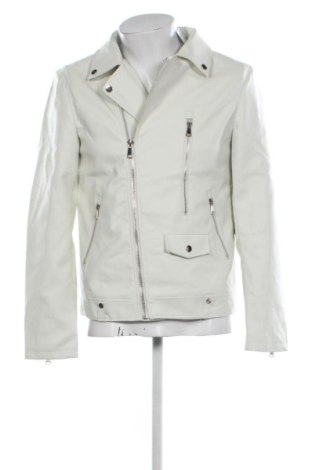 Geacă de piele pentru bărbati Unbranded, Mărime M, Culoare Ecru, Preț 183,13 Lei, #137554326