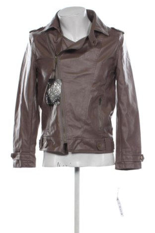 Męska skórzana kurtka Unbranded, Rozmiar XL, Kolor Brązowy, Cena 147,46 zł, #137592164