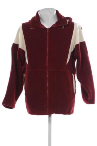 Мъжко поларено горнище Unbranded, Размер 3XL, Цвят Червен, Цена 17,00 €, #137586159