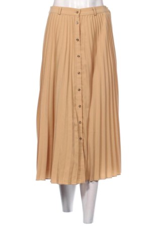 Fustă Stradivarius, Mărime S, Culoare Bej, Preț 64,47 Lei, #137548331
