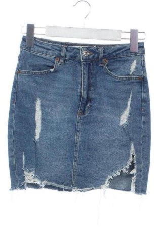 Fustă Pull&Bear, Mărime XS, Culoare Albastru, Preț 52,49 Lei, #137565119