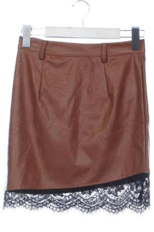 Fustă NEW COLLECTION, Mărime XS, Culoare Maro, Preț 36,74 Lei, #137569712
