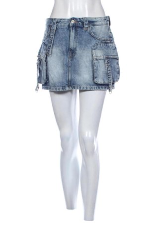Spódnica Bershka, Rozmiar M, Kolor Niebieski, Cena 46,57 zł, #137589193
