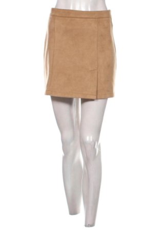 Fustă Pull&Bear, Mărime S, Culoare Bej, Preț 31,49 Lei, #137589387