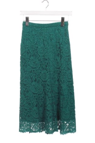 Rock Uniqlo, Größe XXS, Farbe Grün, Preis 21,00 €, #137563575