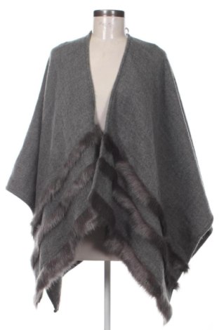 Poncho Reserved, Mărime M, Culoare Gri, Preț 63,83 Lei, #137596510