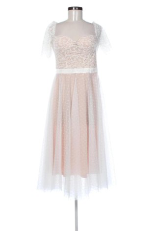 Rochie Soky & Soka, Mărime L, Culoare Ecru, Preț 196,32 Lei, #137565498