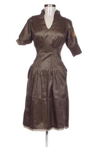 Kleid Mathilde, Größe S, Farbe Braun, Preis 43,25 €, #137575344