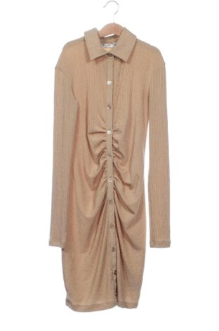 Rochie NA-KD, Mărime XS, Culoare Auriu, Preț 83,99 Lei, #137582064