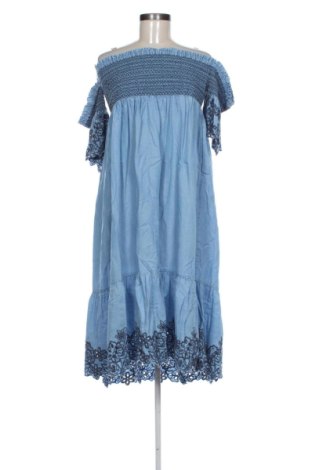 Sukienka Pepe Jeans, Rozmiar L, Kolor Niebieski, Cena 177,81 zł, #137583842