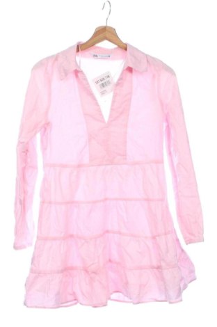 Рокля Zara, Размер XS, Цвят Розов, Цена 15,00 €, #137520716
