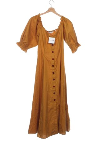 Kleid Naf Naf, Größe XS, Farbe Orange, Preis € 23,00, #137570456