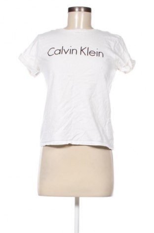 Tricou de femei Calvin Klein, Mărime S, Culoare Alb, Preț 111,99 Lei, #128631319