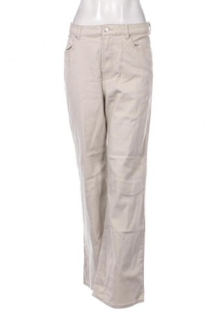 Blugi de femei H&M Divided, Mărime L, Culoare Bej, Preț 95,99 Lei, #128632429