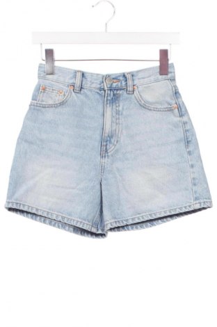 Pantaloni scurți de femei Pull&Bear, Mărime XXS, Culoare Albastru, Preț 62,99 Lei, #128696894