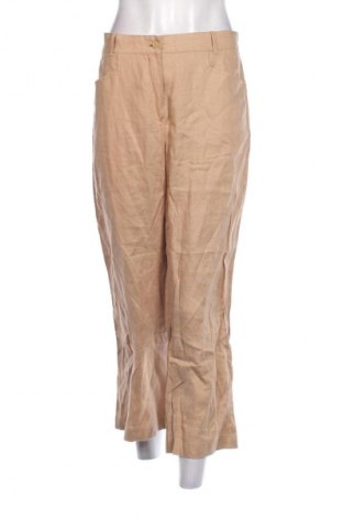 Pantaloni de femei Gerry Weber, Mărime L, Culoare Bej, Preț 223,99 Lei, #128630236