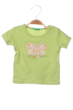 Gyerek blúz United Colors Of Benetton, Méret 3-6m / 62-68 cm, Szín Zöld, Ár 5 929 Ft, #128626800