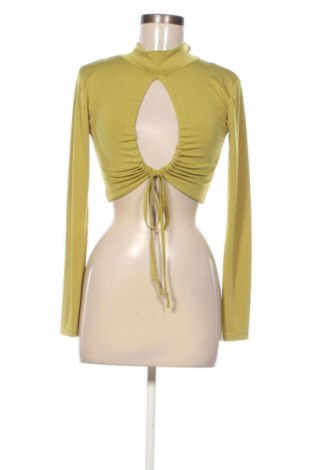 Γυναικεία μπλούζα Bershka, Μέγεθος M, Χρώμα Πράσινο, Τιμή 6,02 €