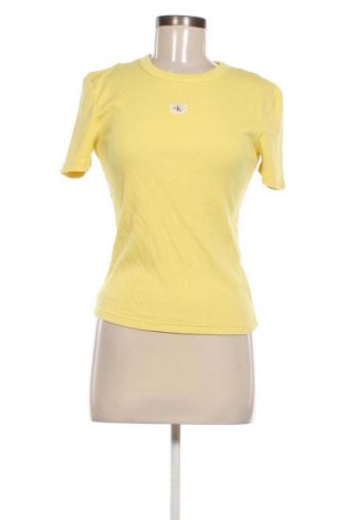 Γυναικεία μπλούζα Calvin Klein Jeans, Μέγεθος M, Χρώμα Κίτρινο, Τιμή 73,99 €, #133139201