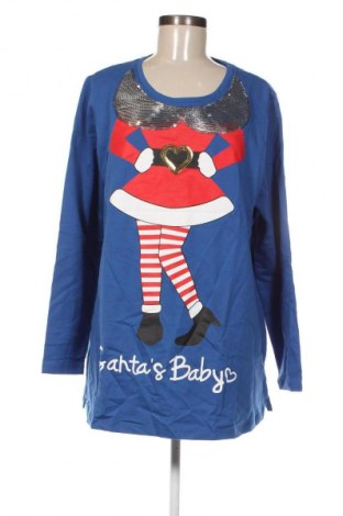 Дамска блуза Janet & Joyce, Размер XL, Цвят Син, Цена 9,20 €