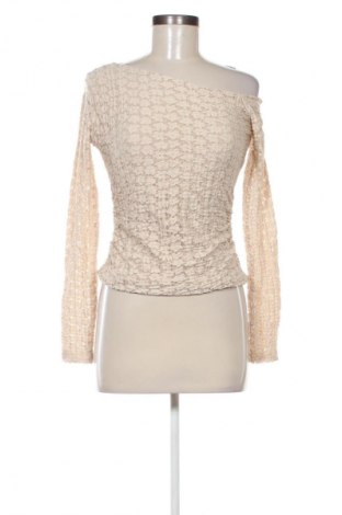 Damen Shirt Pull&Bear, Größe M, Farbe Beige, Preis 2,99 €