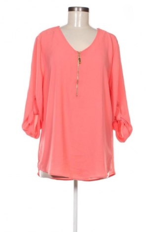 Dámská halenka Roz & Ali, Velikost L, Barva Růžová, Cena  49,00 Kč