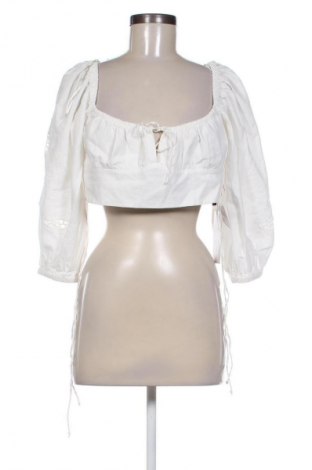 Damen Shirt Zara, Größe L, Farbe Weiß, Preis 20,40 €