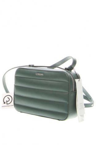 Дамска чанта Calvin Klein, Цвят Зелен, Цена 104,81 €, #133141773