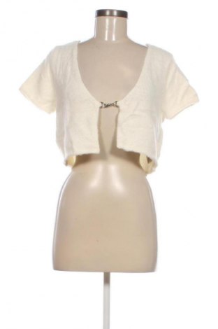 Damen Strickjacke H&M Divided, Größe M, Farbe Weiß, Preis 2,99 €