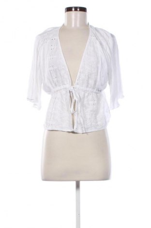 Дамска жилетка Pull&Bear, Размер M, Цвят Бял, Цена 3,57 €