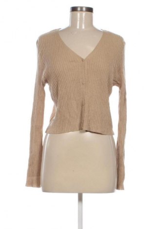 Damski kardigan Unbranded, Rozmiar L, Kolor Beżowy, Cena 6,99 zł