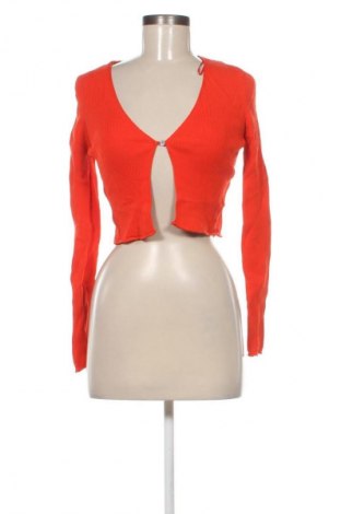 Damen Strickjacke Zara, Größe M, Farbe Orange, Preis € 1,99