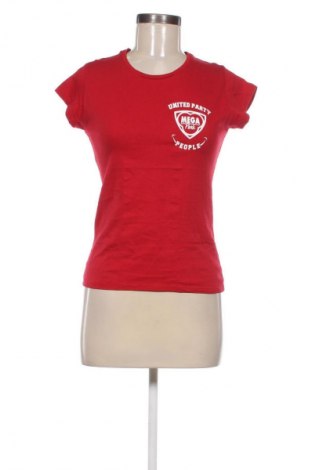 Damski T-shirt Russell, Rozmiar M, Kolor Czerwony, Cena 22,47 zł