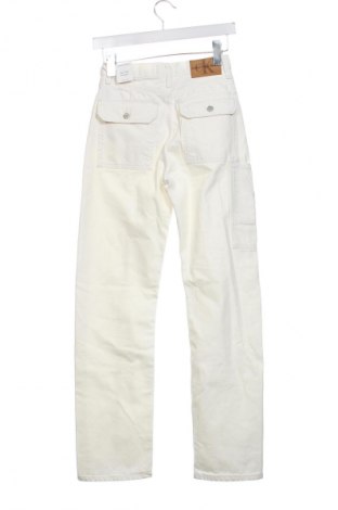 Dámské džíny  Calvin Klein Jeans, Velikost XS, Barva Bílá, Cena  889,00 Kč