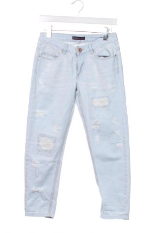 Damskie jeansy Cropp, Rozmiar XS, Kolor Niebieski, Cena 21,99 zł