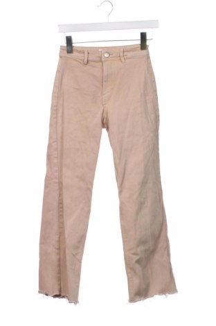 Damskie jeansy Sinsay, Rozmiar XS, Kolor Beżowy, Cena 22,99 zł