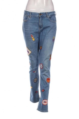 Blugi de femei Tommy Hilfiger x Gigi Hadid, Mărime L, Culoare Albastru, Preț 210,99 Lei, #133207923