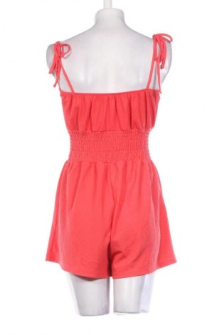 Damski krótki kombinezon Bershka, Rozmiar S, Kolor Czerwony, Cena 28,99 zł