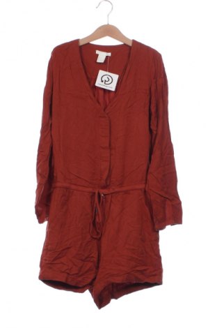 Dámská krátká kombinéza  H&M, Velikost XS, Barva Oranžová, Cena  59,00 Kč