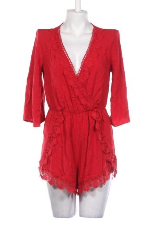 Women's short jumpsuit H&M Divided, Μέγεθος M, Χρώμα Κόκκινο, Τιμή 4,99 €