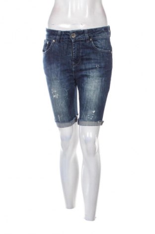 Damskie szorty Bershka, Rozmiar S, Kolor Niebieski, Cena 23,99 zł