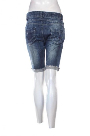 Damskie szorty Bershka, Rozmiar S, Kolor Niebieski, Cena 23,99 zł